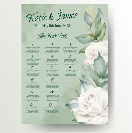 Wedding Seating Plan