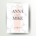 Marble personalised welcome wedding sign - Partysigns.ie